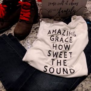 Gorgeous Distressed Tee
